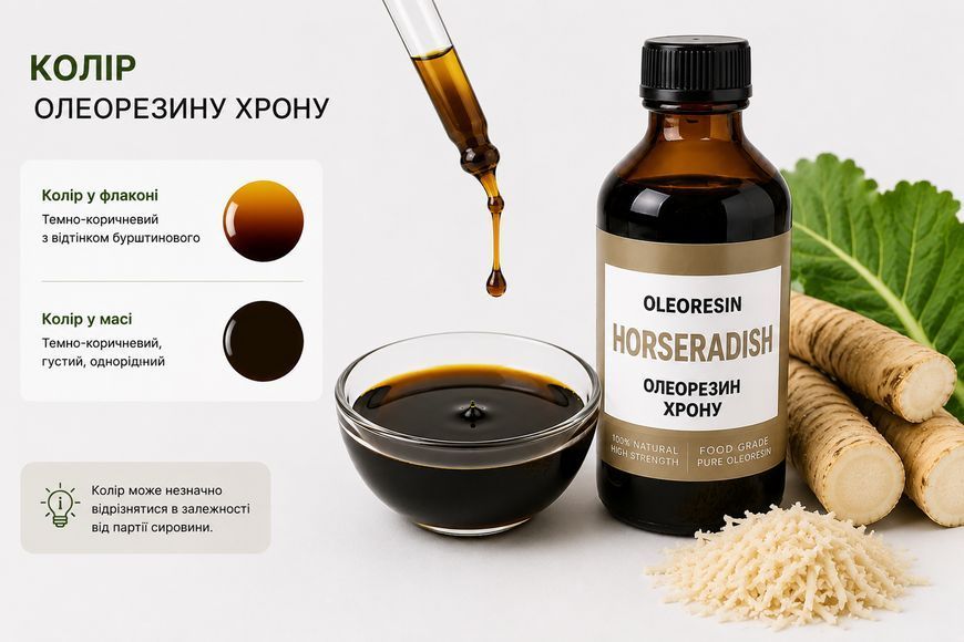 Олеорезин "Хрону OS" &mdash; натуральний екстракт (концентрат) для надання смаку, аромату та кольору харчовим продуктам. OLI1023 фото