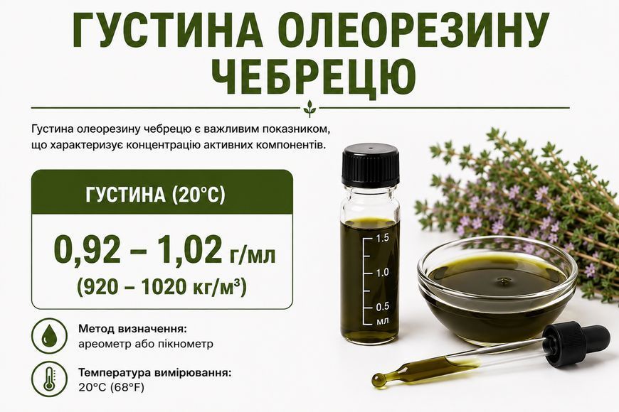 Олеорезин "Чебрецю 50% OS" &mdash; натуральний екстракт (концентрат) для надання смаку, аромату та кольору харчовим продуктам. OLI 1026 фото